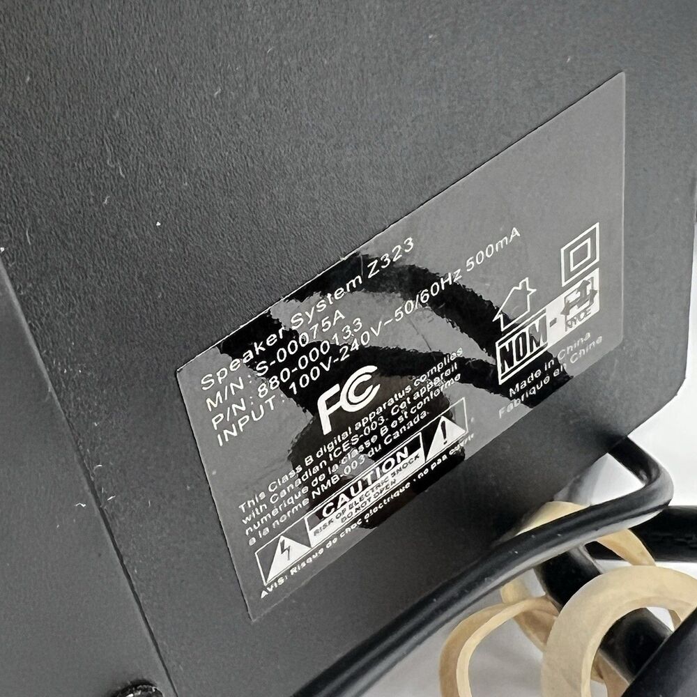 Logitech Speaker System Z323 with Subwoofer - Picture 8 of 10